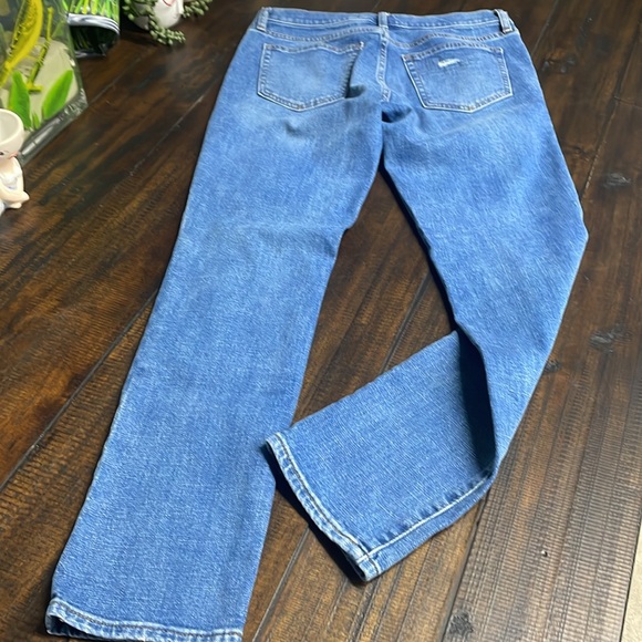 Gap1969 Distressed Straight Leg Jeans - Picture 4 of 7